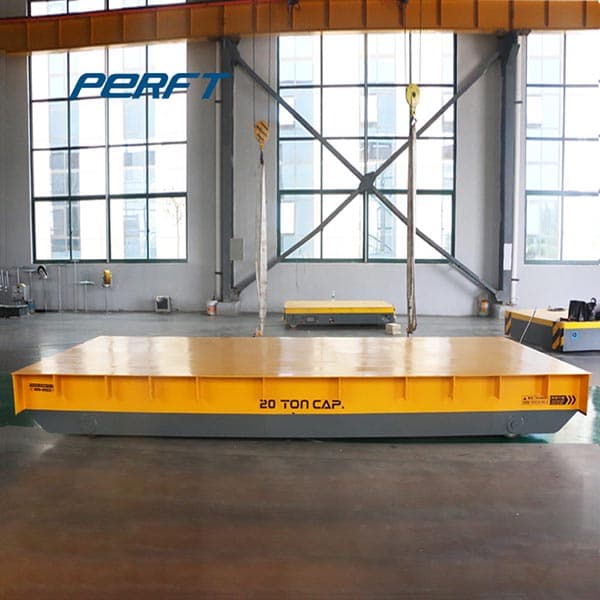 Customizable Battery Operated Transfer Trolley For Aluminum Product Transport